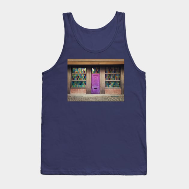 purple door Tank Top by psychoshadow